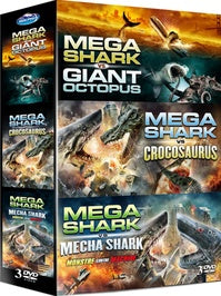 Mega Shark vs Giant Octopus + Mega Shark vs Crocosaurus + Mega Shark vs Mecha Shark [DVD]