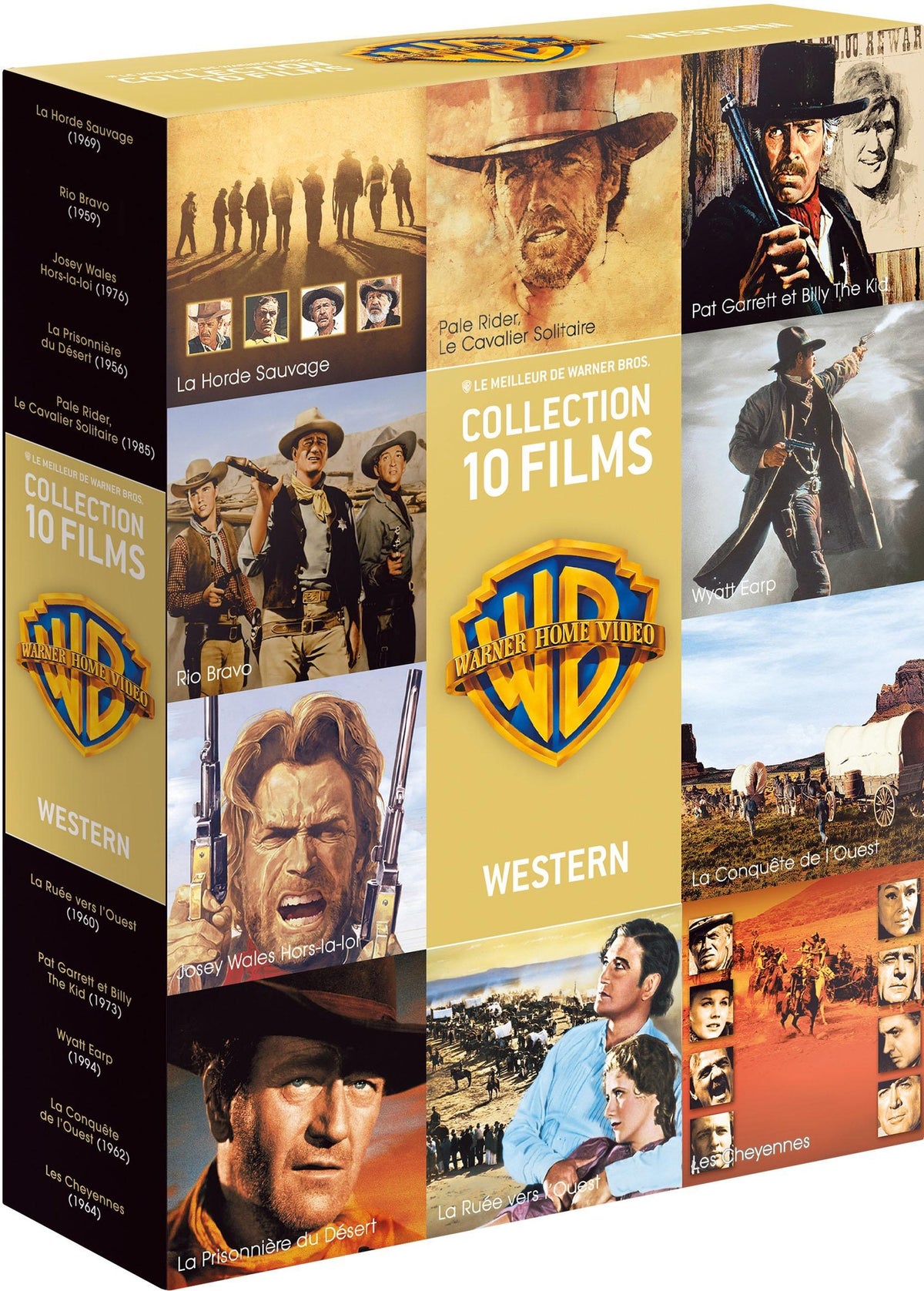 90 ans Warner - Coffret 10 films - Western [DVD]