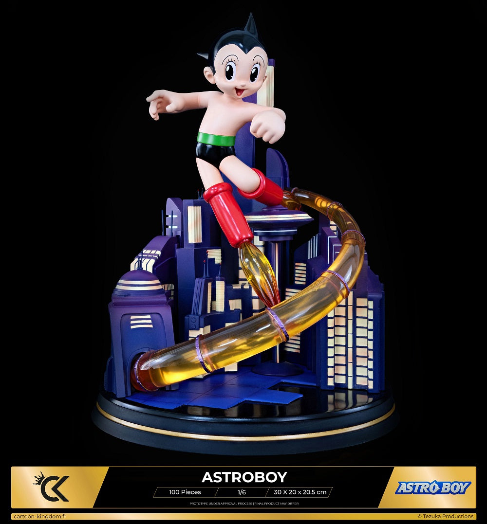 Cartoon Kingdom - 1:6 Statues - Astro Boy "Night Version" Statue 30cm - flash vidéo