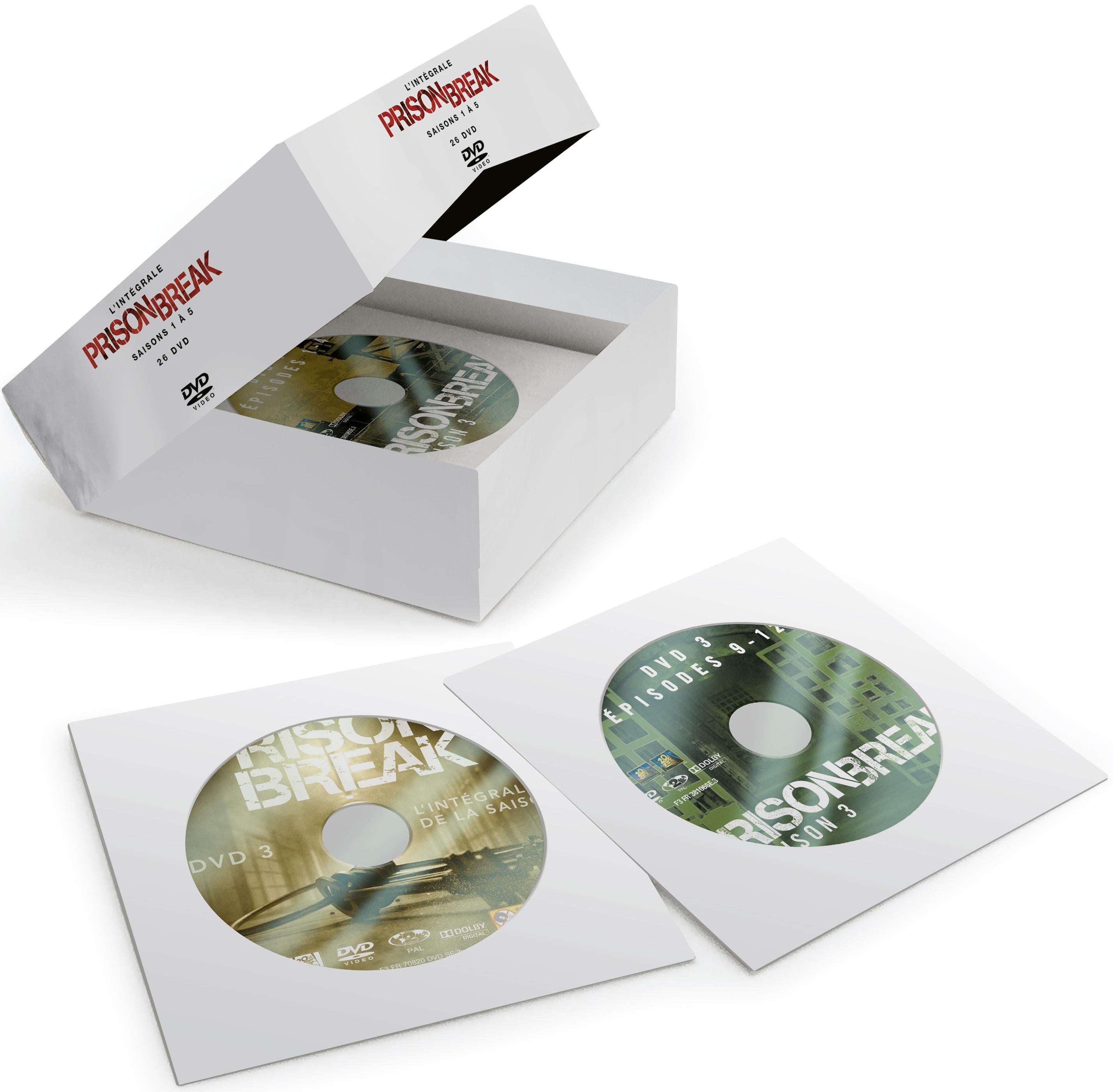Prison Break - L'intégrale des saisons 1 à 5 [DVD]