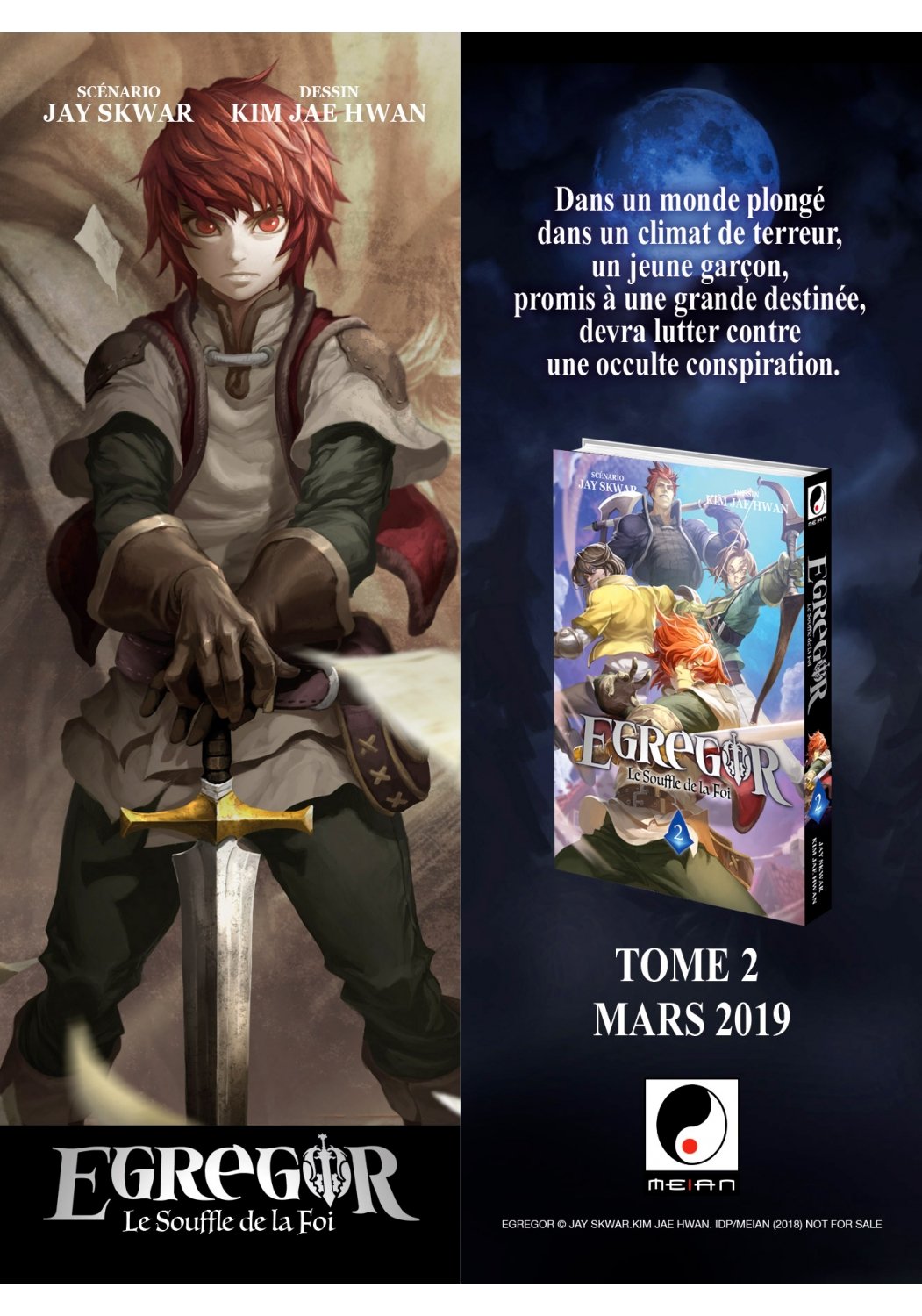 Egregor : Le Souffle de la Foi - Tome 01 - Livre (Manga)