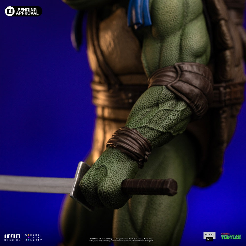 Iron Studios - Art Scale 1/10 - Teenage Mutant Ninja Turtles - Leonardo Statue 21cm - flash vidéo
