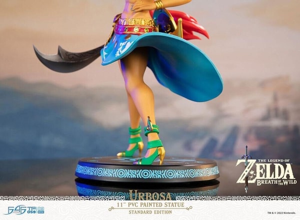 First 4 Figures - The Legend of Zelda : Breath of the Wild - Urbosa Statue Edition Standard 27cm - flash vidéo