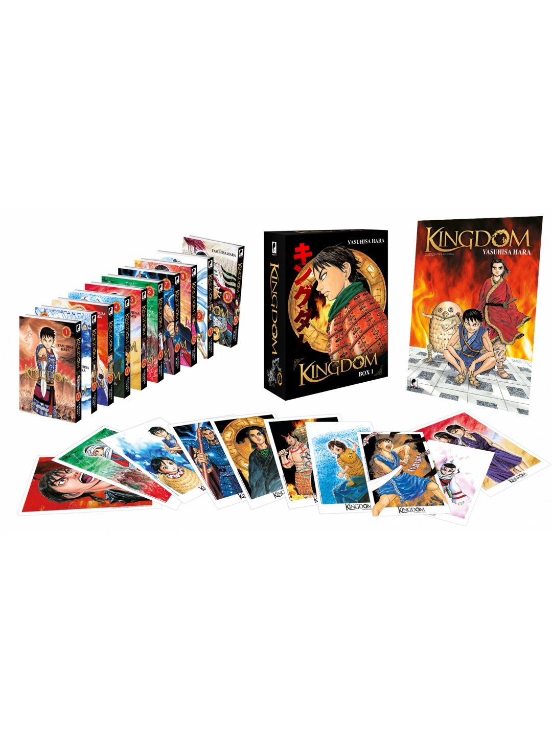 Kingdom - Partie 1 - Coffret Collector (tomes 01 à 10)