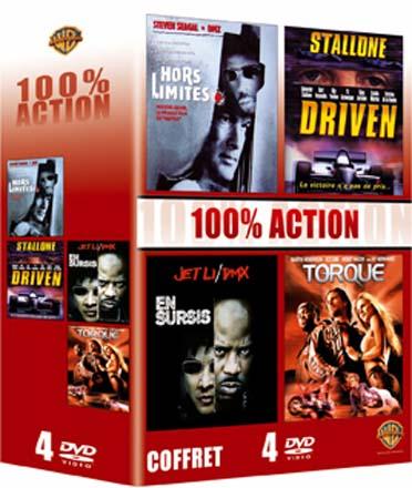 100% action : Hors limites + Driven + En sursis + Torque [DVD]