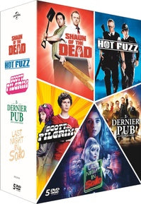 Edgar Wright - Coffret : Hot Fuzz + Shaun of the Dead + Le Dernier Pub avant la fin du monde + Scott Pilgrim + Last Night in Soho [DVD]