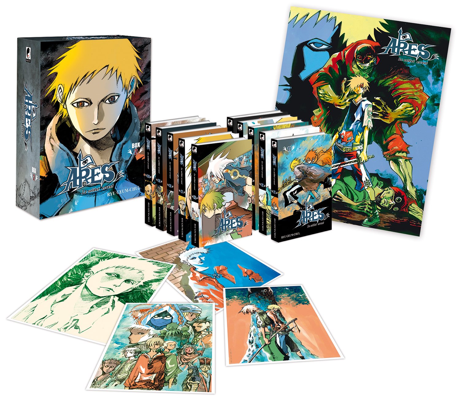 Ares : Le soldat errant - Partie 2 (Tomes 11 à 20) - Coffret 10 Mangas Collector limité