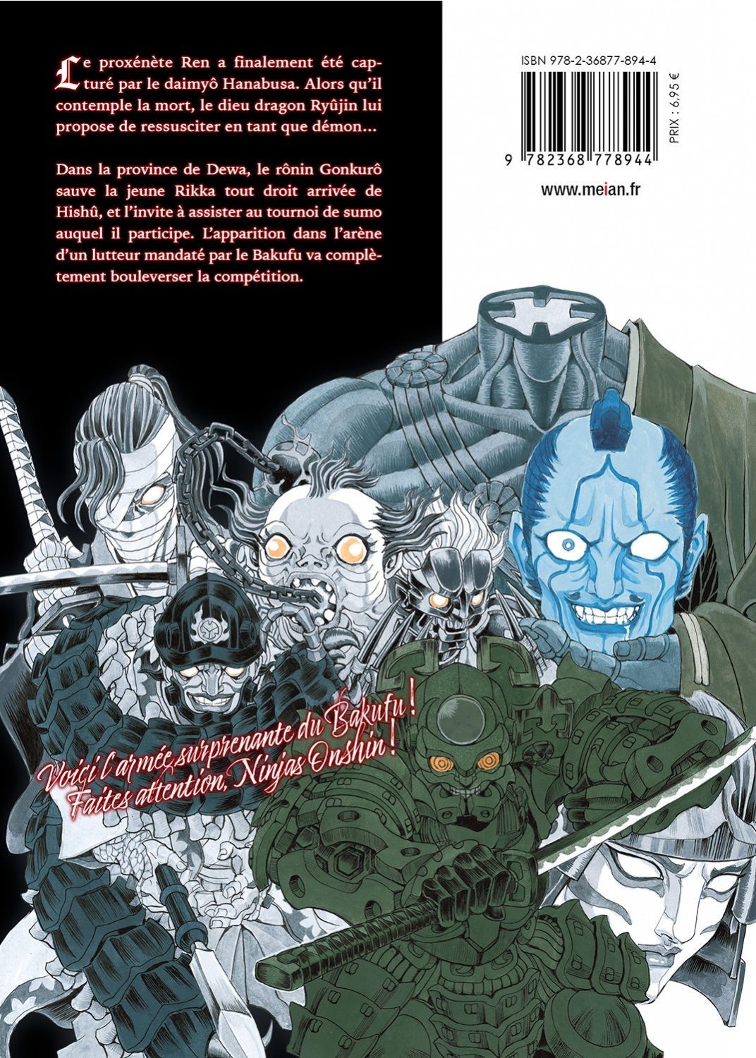 Les 7 Ninjas d'Efu - Tome 2 - Livre (Manga)