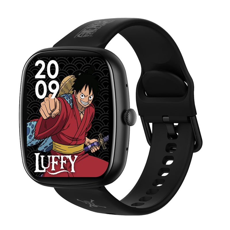 Abyx Fit - Ozone 4 - Montre connectée One Piece - Monkey D. Luffy - Noire