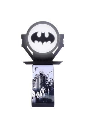 Cable Guys Ikon - DC Comics - Batman Logo Support Lumineux Chargeur pour Téléphone et Manette