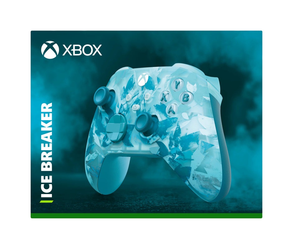Manette sans fil Xbox Ice Breaker Special Edition pour Xbox Series X|S, Xbox One, Windows 10 et Mobile