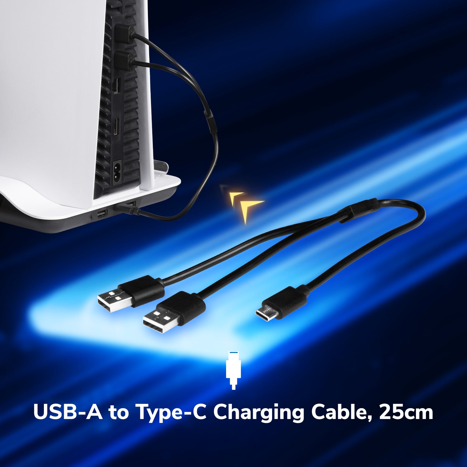 EgoGear - Support de charge et de refroidissement premium SCC5 pour PlayStation 5