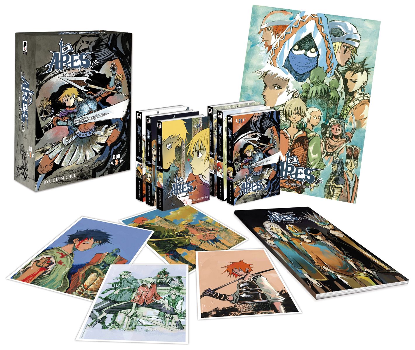 Ares : Le soldat errant - Partie 3 (Tomes 21 à 26) - Coffret 6 Mangas Collector limité
