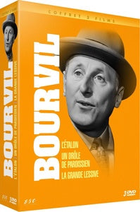 Bourvil : L'Etalon + Un Drôle de paroissien + La Grande lessive (!) [DVD]
