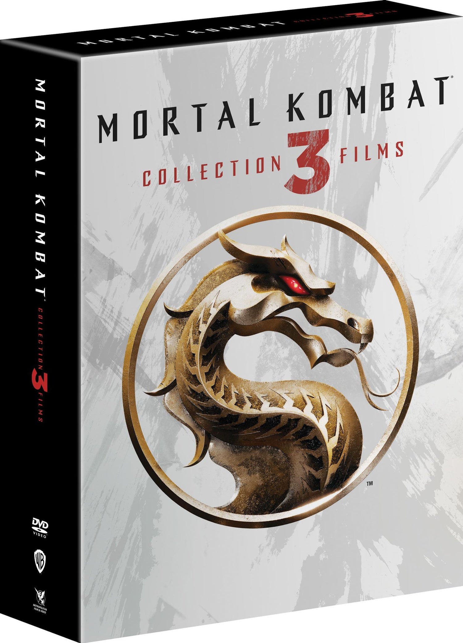 Mortal Kombat - Collection 3 films : Mortal Kombat (2021) + Mortal Kombat (1995) + Mortal Kombat - Destruction finale (1997) [DVD]