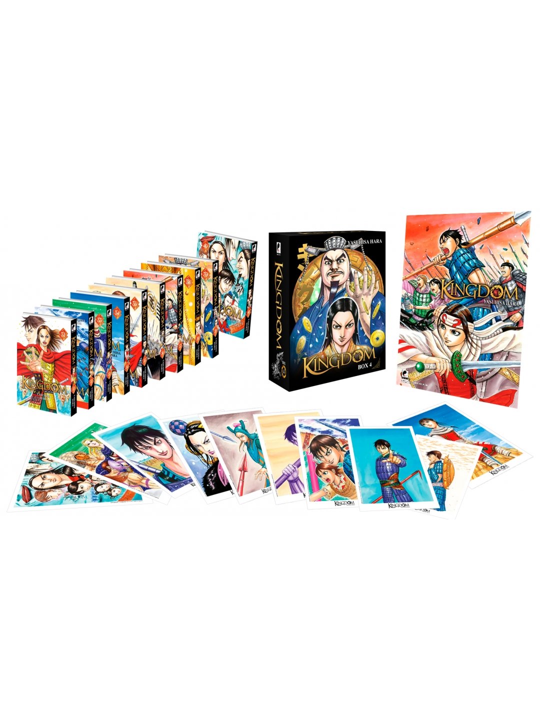 Kingdom - Partie 4 - Coffret Collector (tomes 31 à 40)