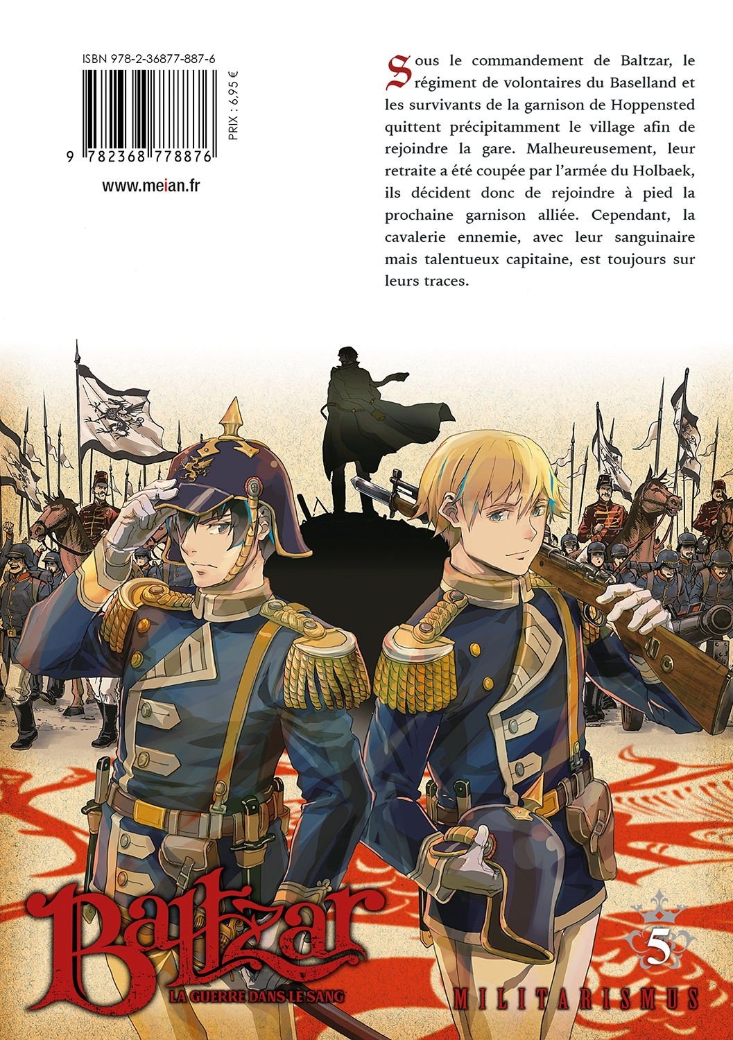 Baltzar : La guerre dans le sang - Tome 05 - Livre (Manga)