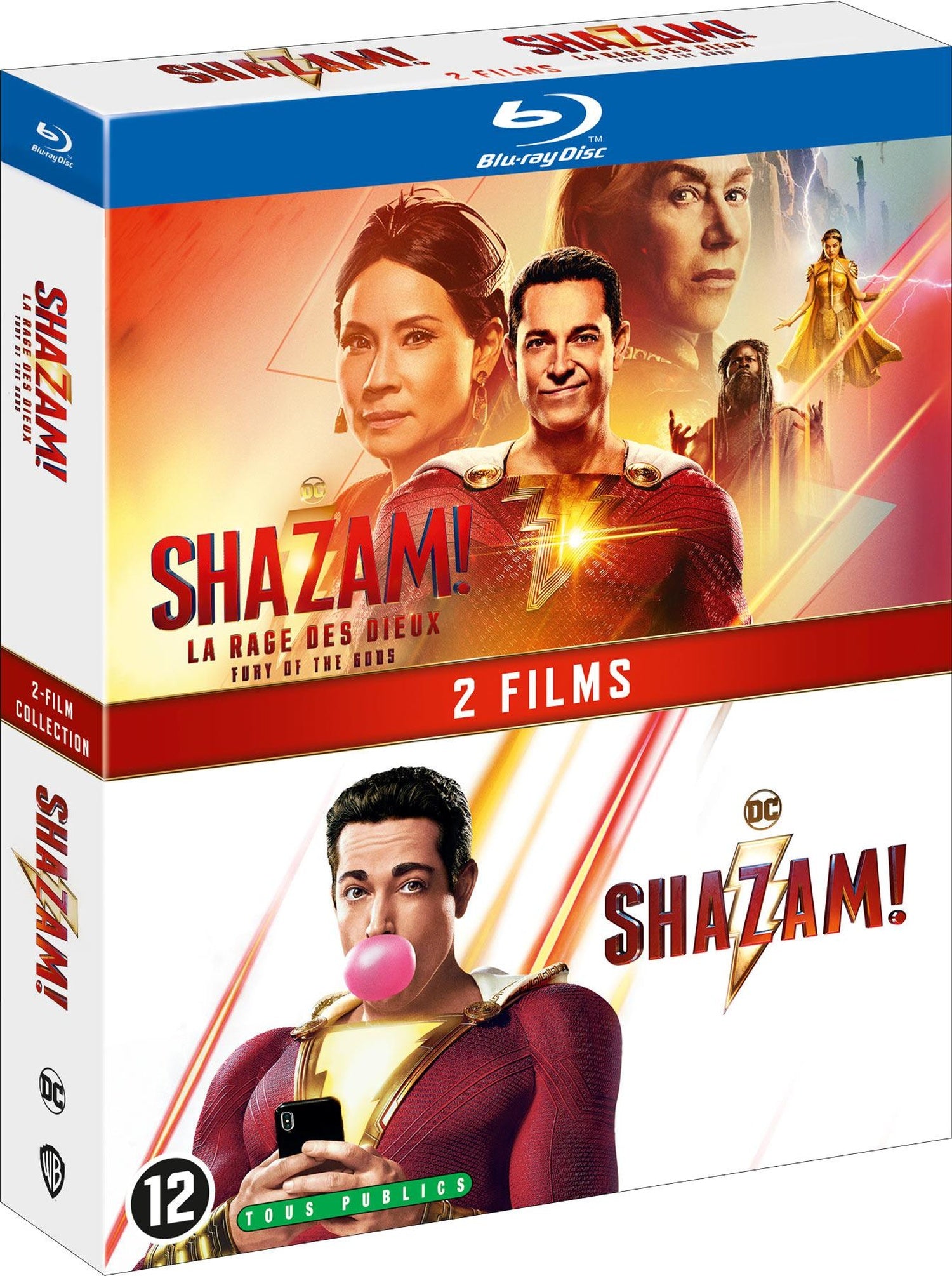 Shazam! + Shazam! La Rage des dieux [Blu-ray]