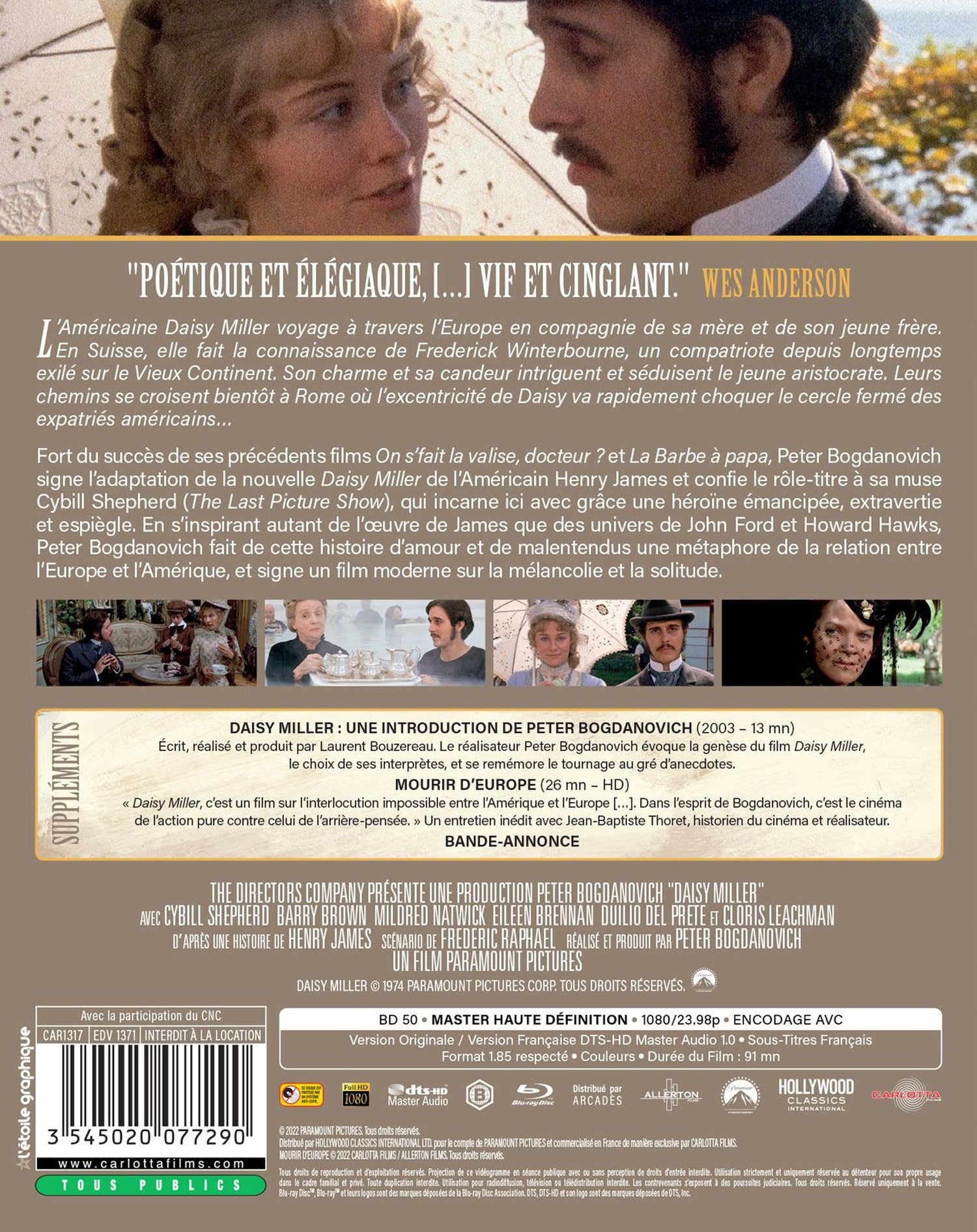 Daisy Miller [Blu-ray]