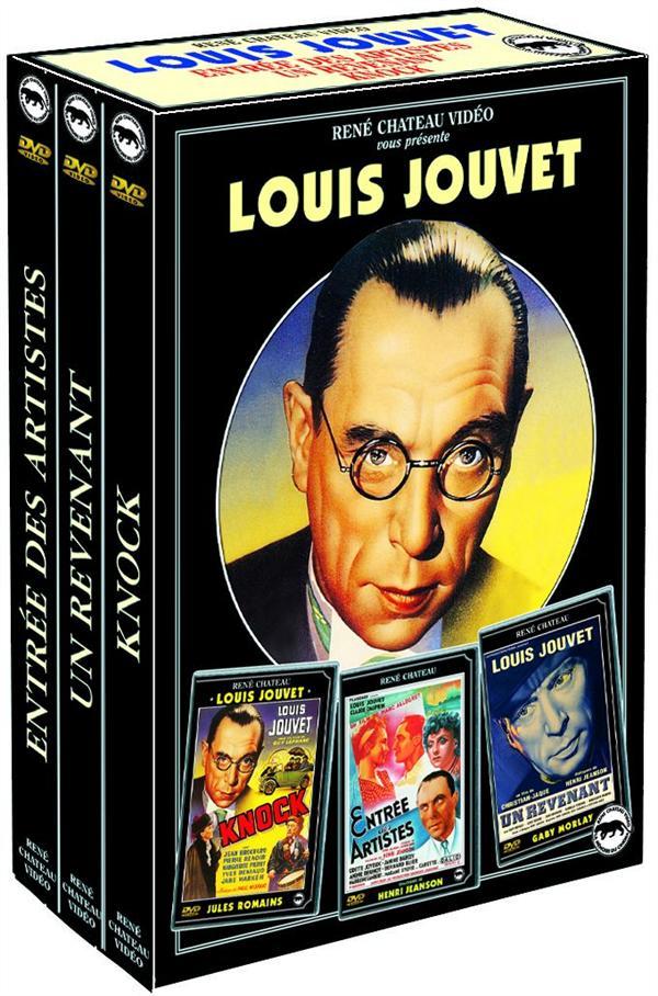 Louis Jouvet - Coffret 3 films : Knock + Entrée des artistes + Un revenant [DVD]