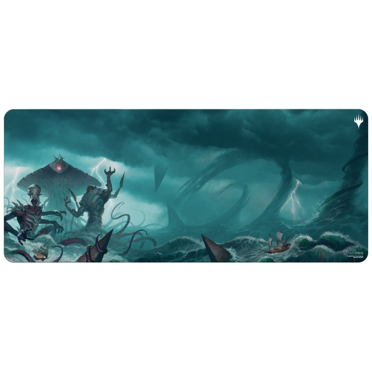 Ultra Pro - Magic: The Gathering - Modern Horizons 3 - Tapis de jeu Tempête Eldrazi (182 x 76 cm) - flash vidéo