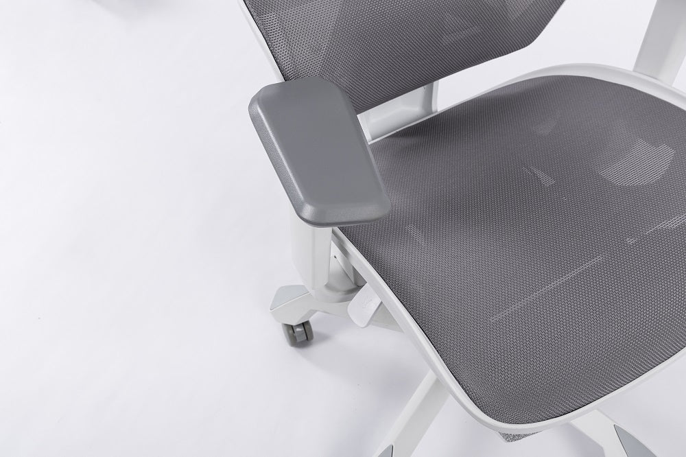 TGIF Gaming - Chaise de bureau ergonomique avec accoudoir 3D ACE Home Blanche