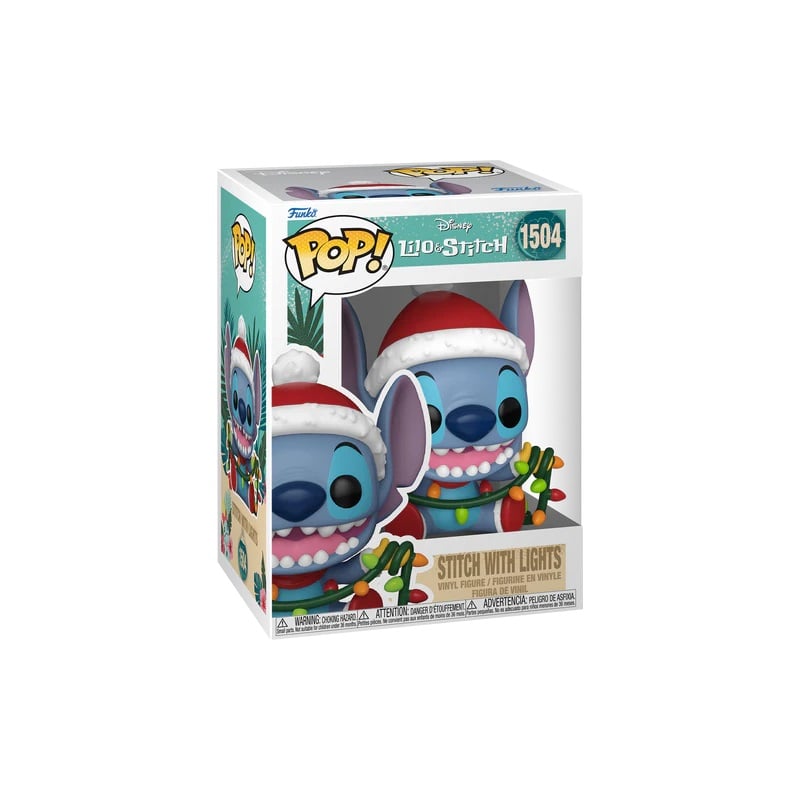 Funko Pop! Disney: Lilo & Stitch: Holiday - Stitch with Lights - flash vidéo