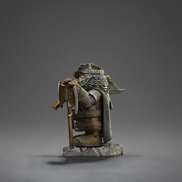 Iron Studios - MiniCo - Le Seigneur des anneaux - Gimli Statue 12cm - flash vidéo