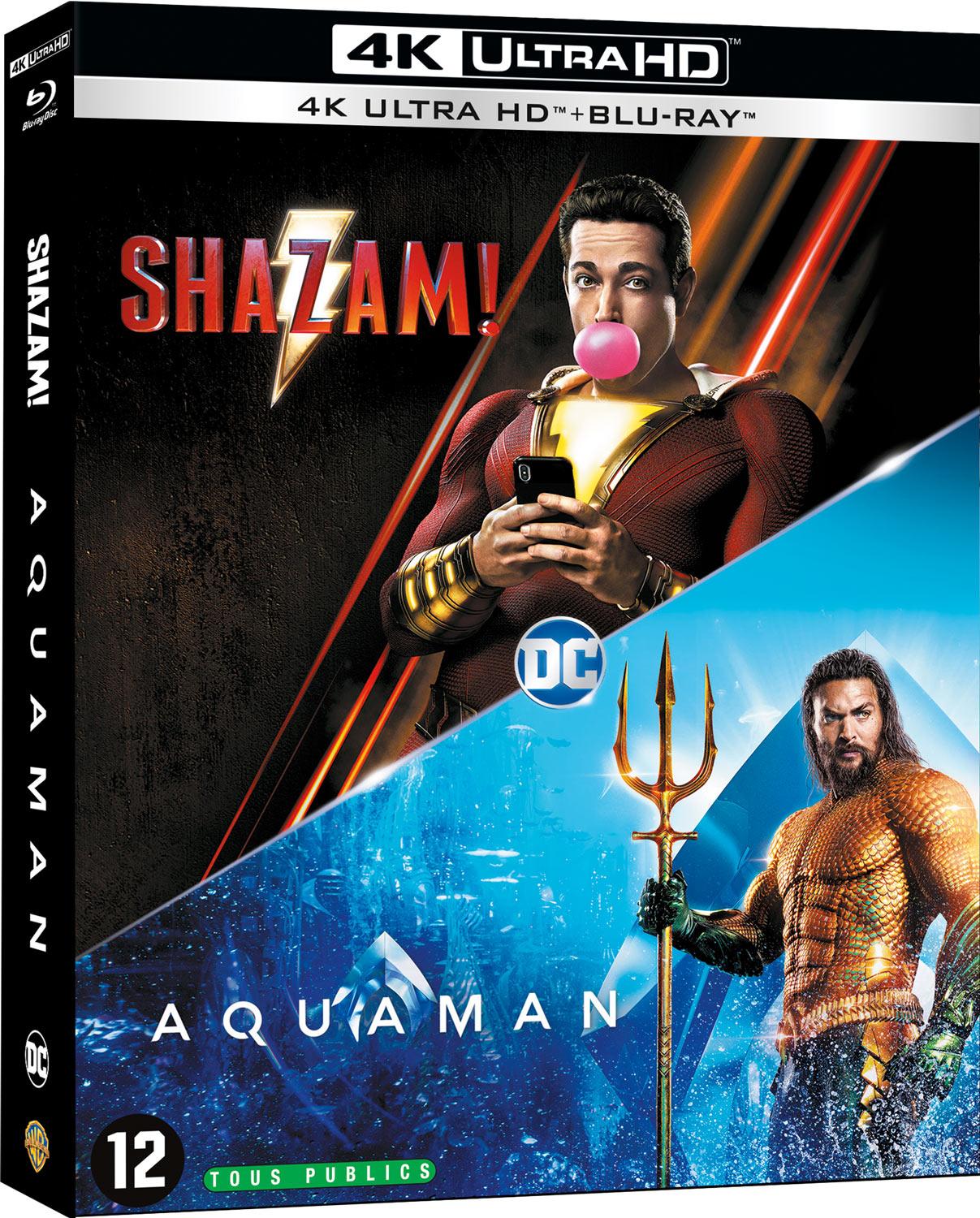 Aquaman + Shazam! [4K Ultra HD]