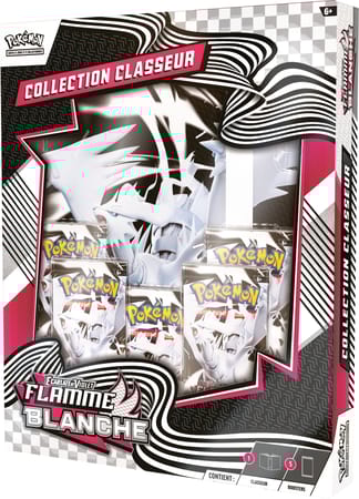 Pokémon JCC : Collection classeur Écarlate et Violet - EV 10.5 Flamme Blanche
