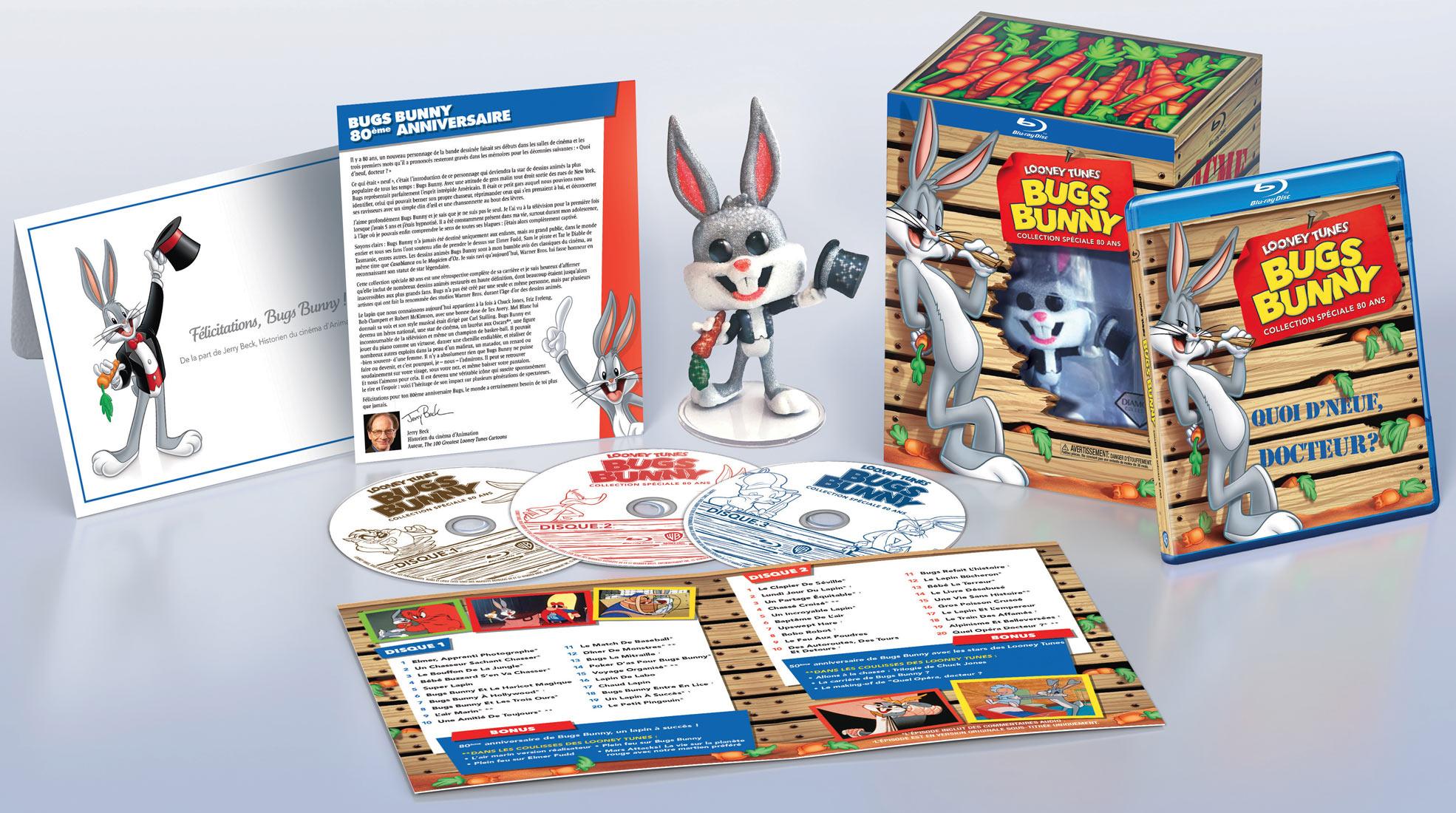 Looney Tunes - Bugs Bunny - Collection spéciale 80 ans [Blu-ray]