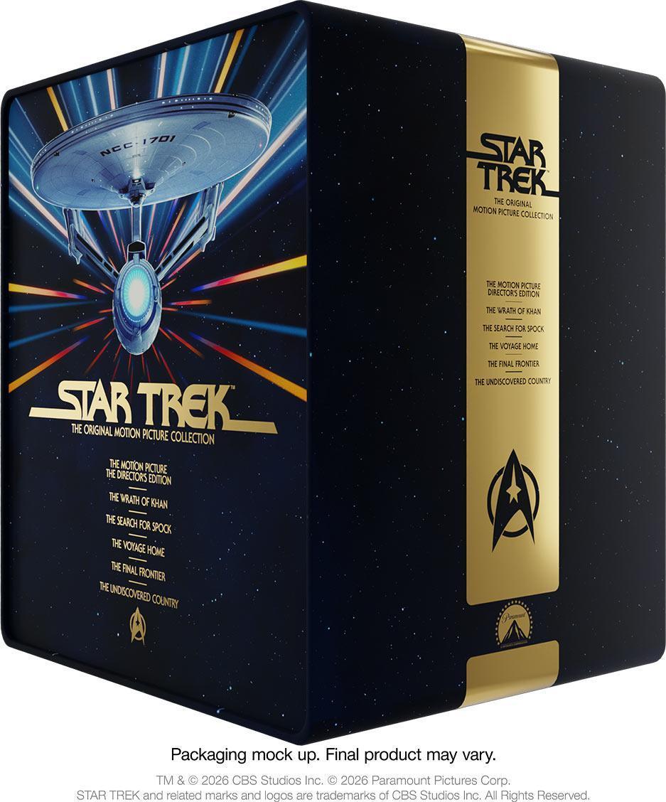 Star Trek : La collection des films originaux (1979-1991) - 6 films [4K Ultra HD]