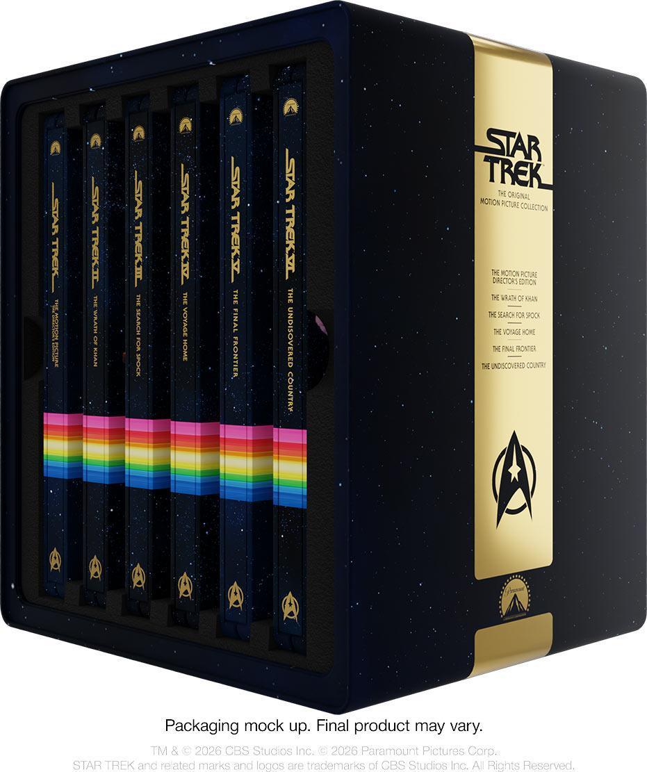 Star Trek : La collection des films originaux (1979-1991) - 6 films [4K Ultra HD]