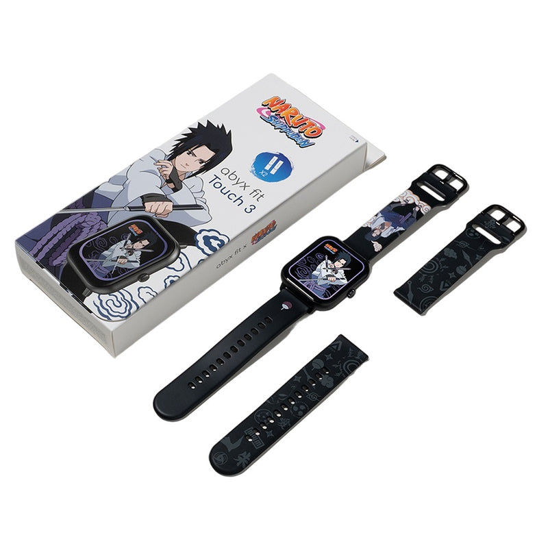 Abyx Fit - Touch 3 - Montre connectée Naruto Shippuden - Sasuke Uchiwa