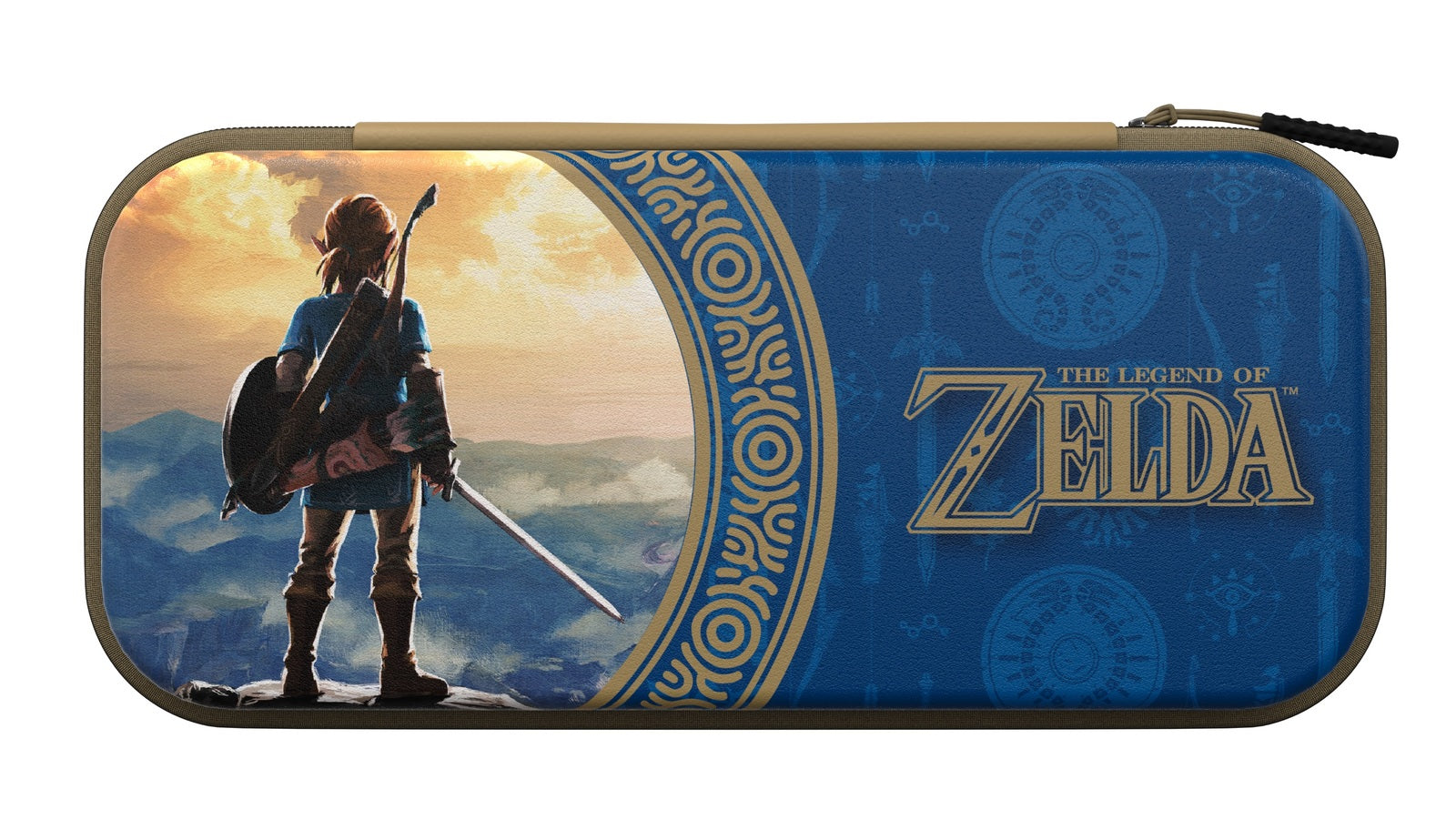 PDP - Étui de voyage Hyrule Blue pour Nintendo Switch, Switch Lite et Switch OLED