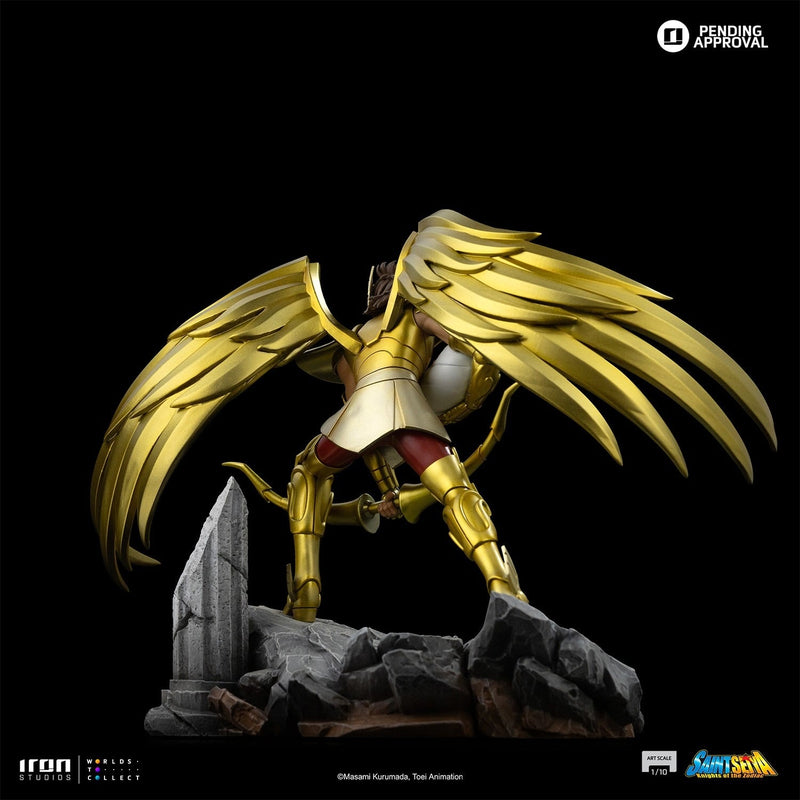 Iron Studios - Art Scale 1/10 - Saint Seiya - Sagittarius Aiolos Statue 20cm