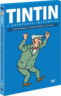 Tintin - 3 aventures - Vol. 1 : Les Cigares de Pharaon + Le Lotus Bleu + Tintin en Amérique [DVD]