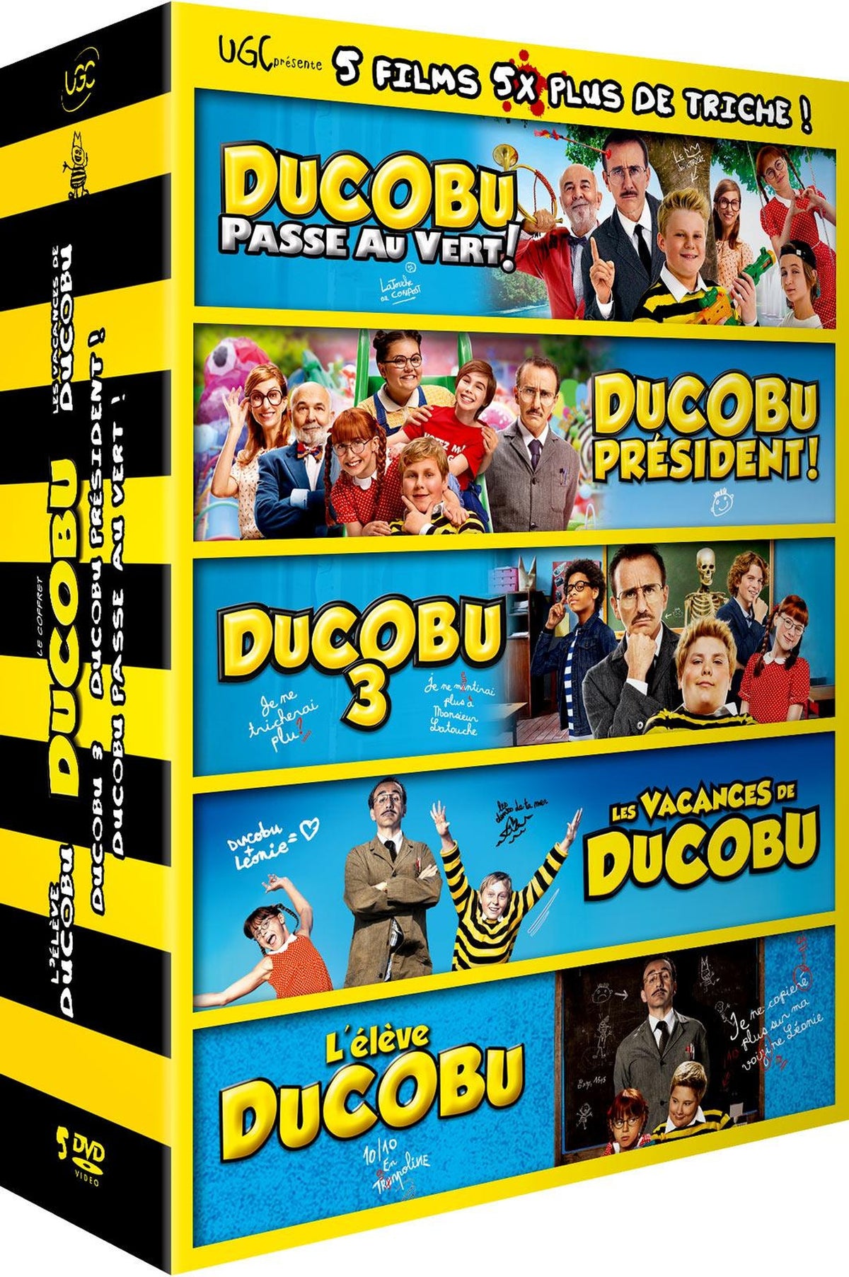 Coffret Ducobu - 5 films [DVD]