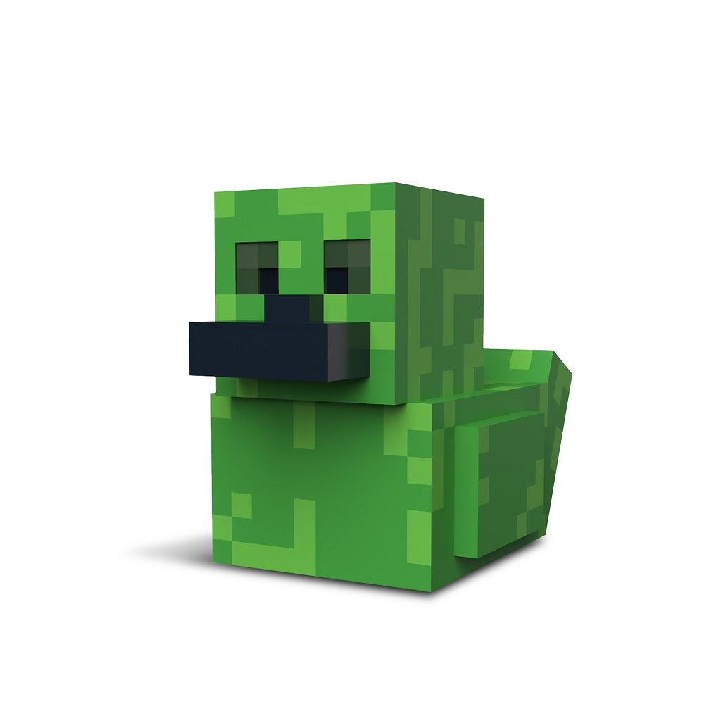 Numskull - Mini TUBBZ Canard de bain - Minecraft - Creeper (Édition baignoire) - 8cm - flash vidéo