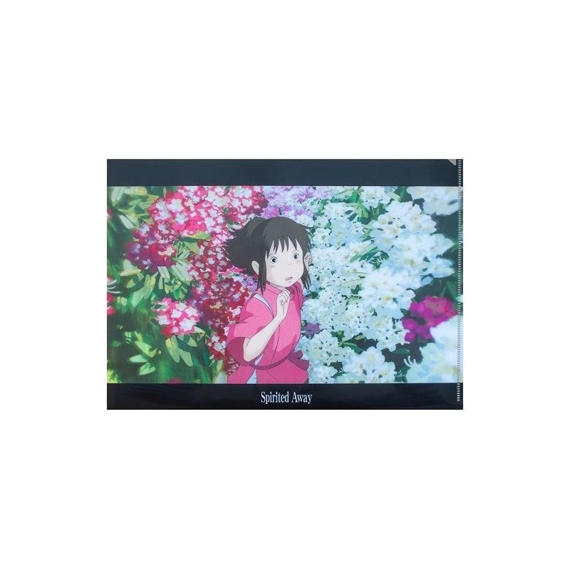 Ghibli - Le Voyage De Chihiro - Chemise A4 Parmi les fleurs