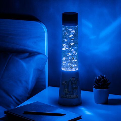 Mojang Studios - Minecraft - Lampe à lave en plastique 33cm - flash vidéo