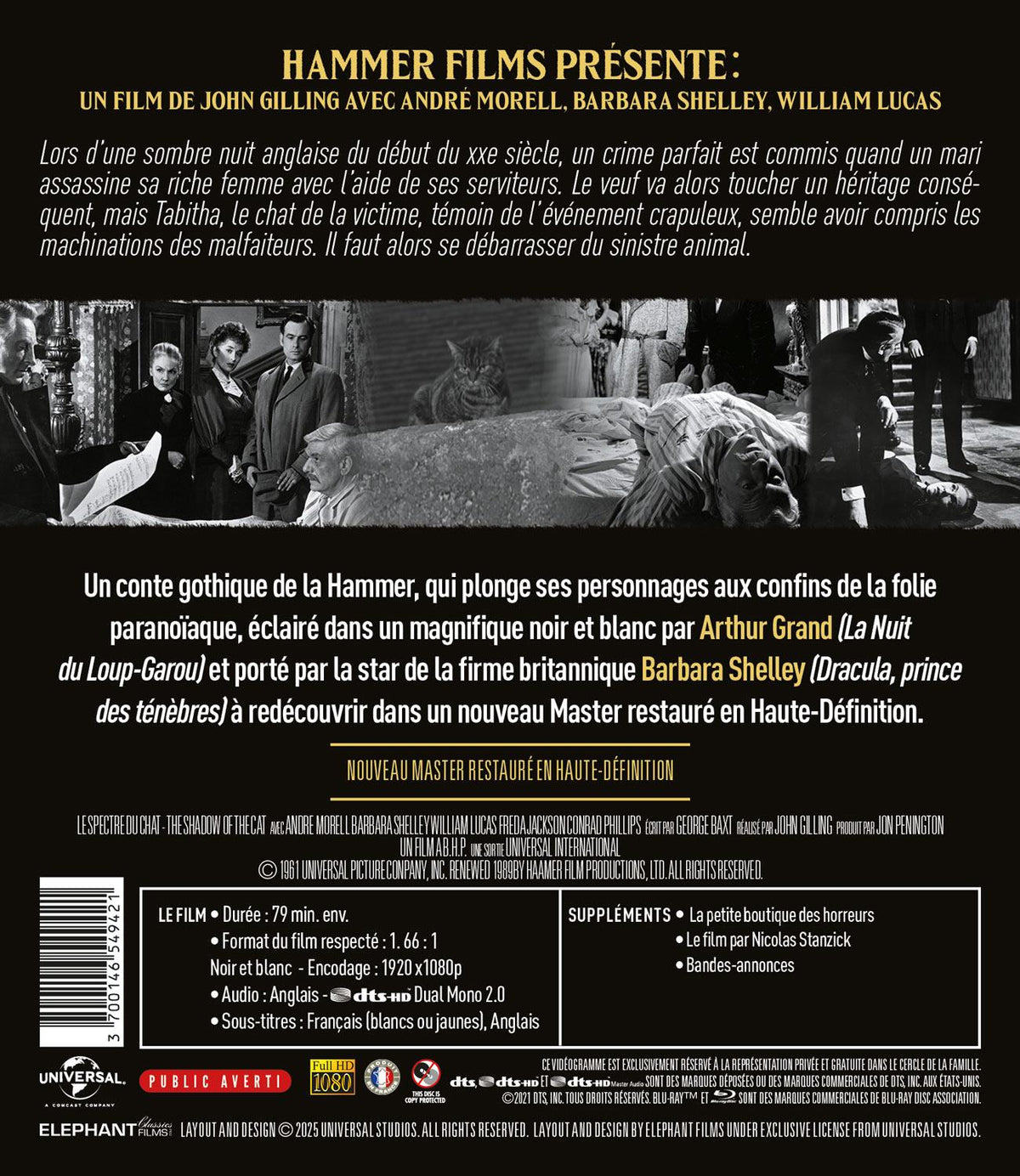 Le Spectre du chat [Blu-ray]