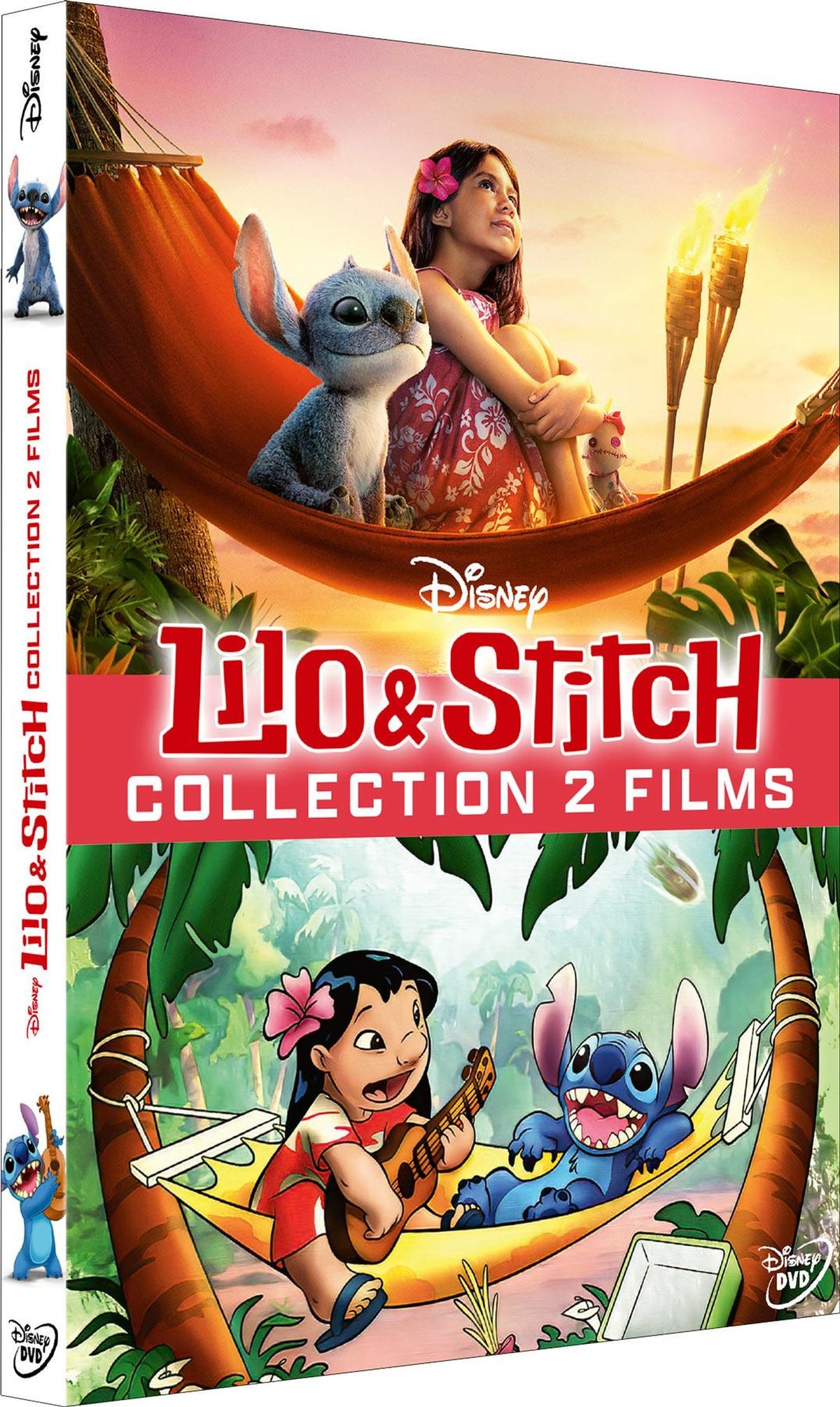 Lilo & Stitch - Animation (2002) + Live Action (2025) [DVD]