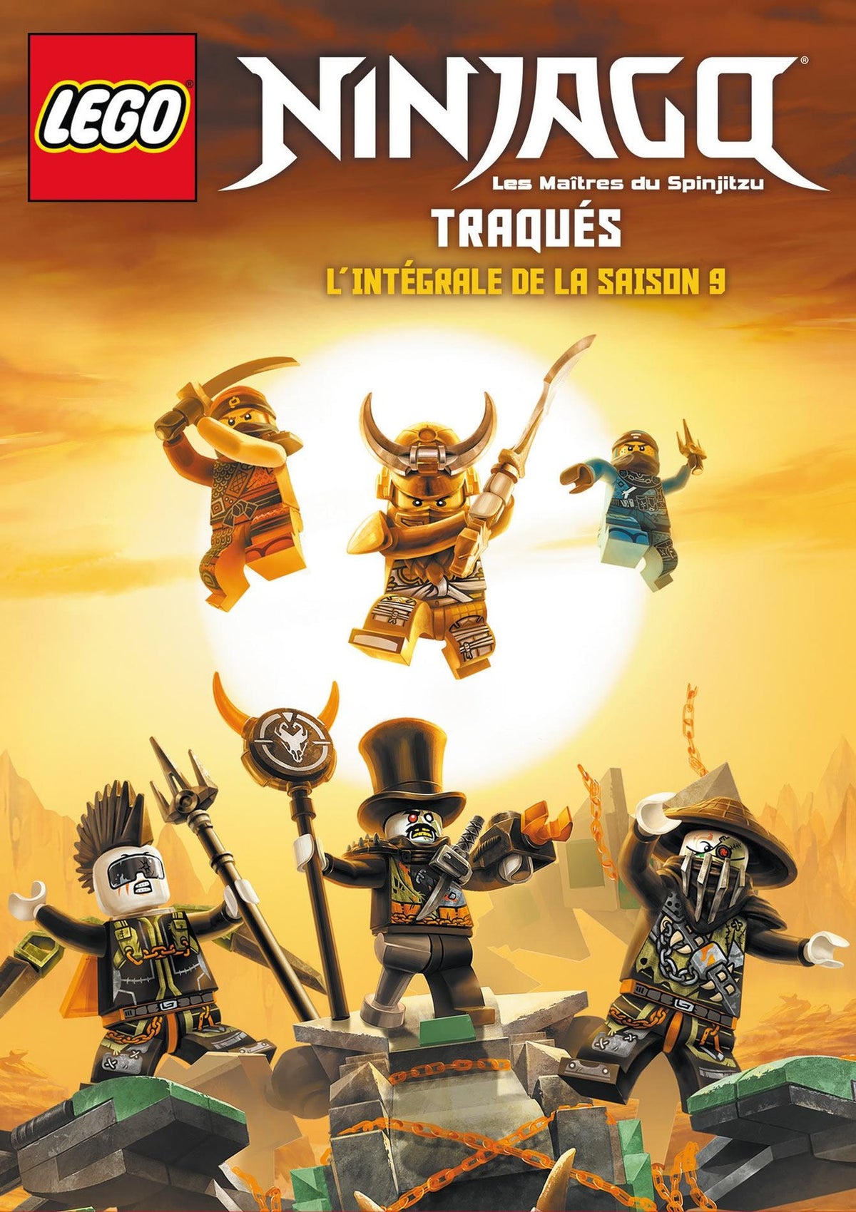 LEGO Ninjago, Les maîtres du Spinjitzu - Saison 9 [DVD]