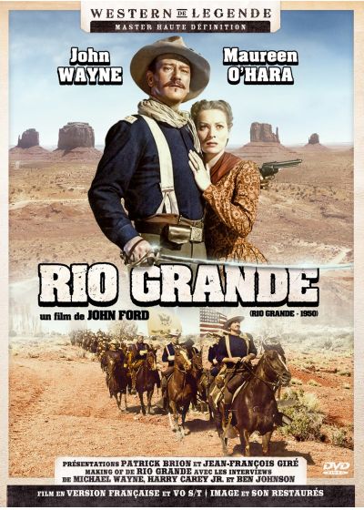 John Wayne - Coffret : La Chevauchée fantastique + Rio Grande + La Caravane de feu [DVD]