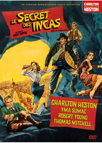 Coffret aventure Charlton Heston : Le Secret des Incas + Quand la Marabunta gronde + Le Seigneur de la guerre [DVD]