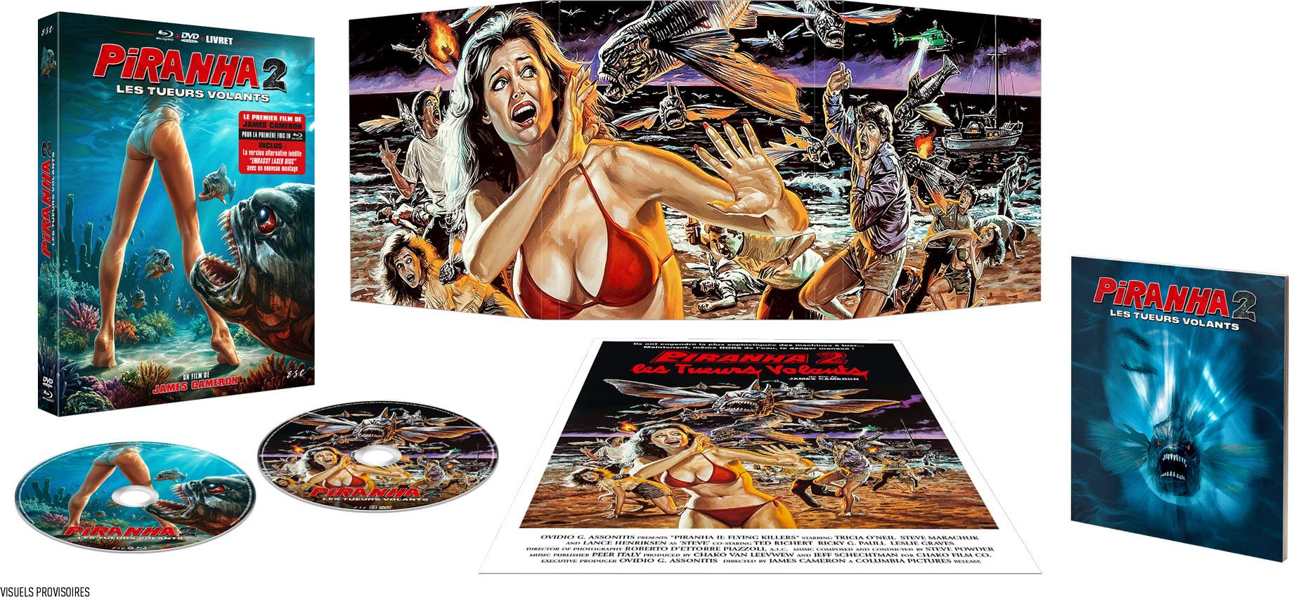 Piranha II : Les tueurs volants [Blu-ray]