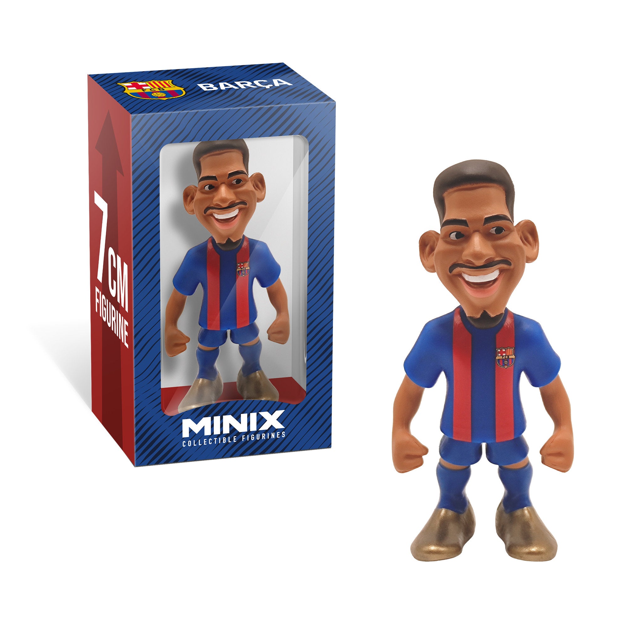 Minix - Box - FC Barcelone - Araujo - Figurines PVC 7 cm