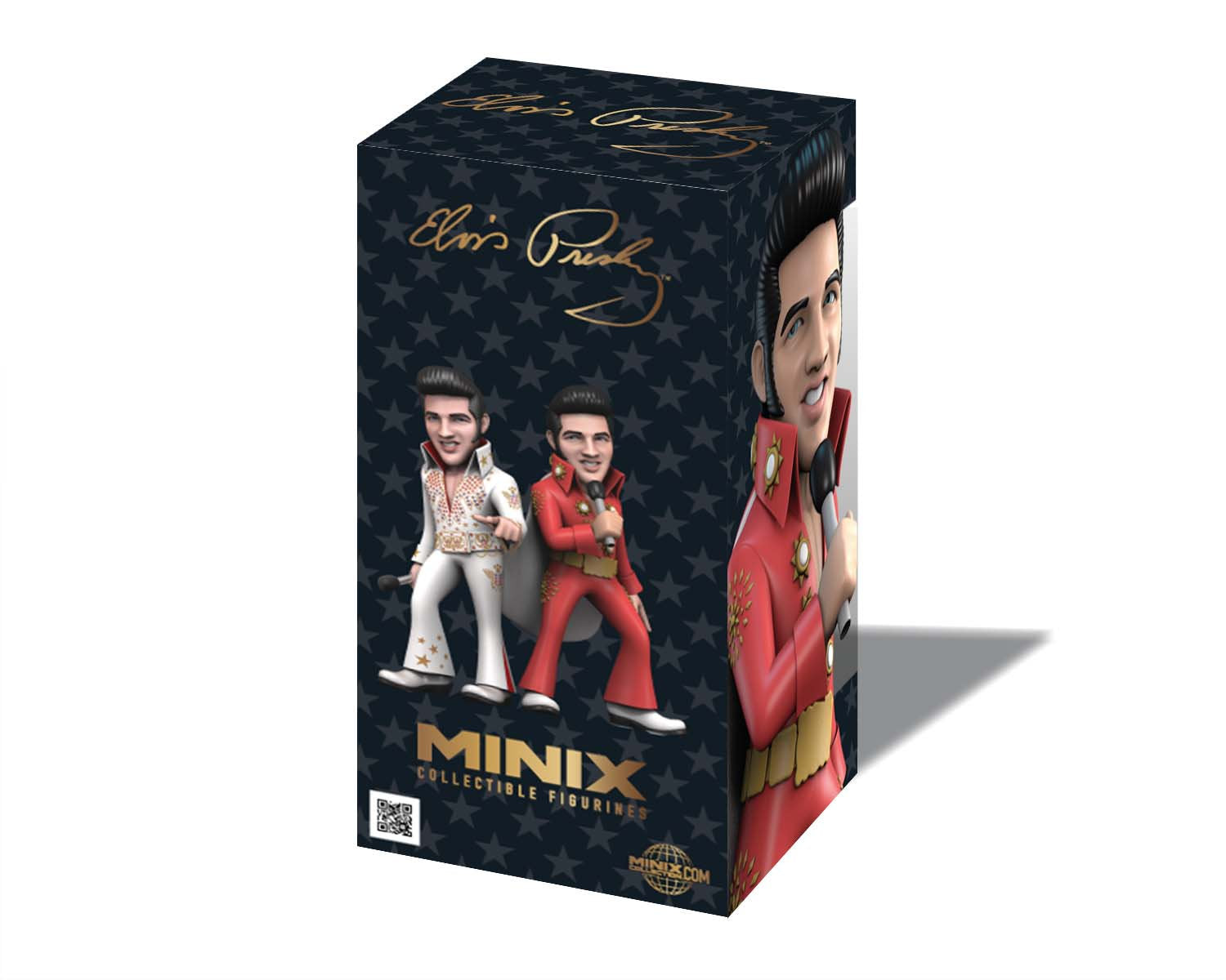 Minix - Music #112 - Elvis - Elvis Red Suit - Figurines PVC 12 cm (W13)