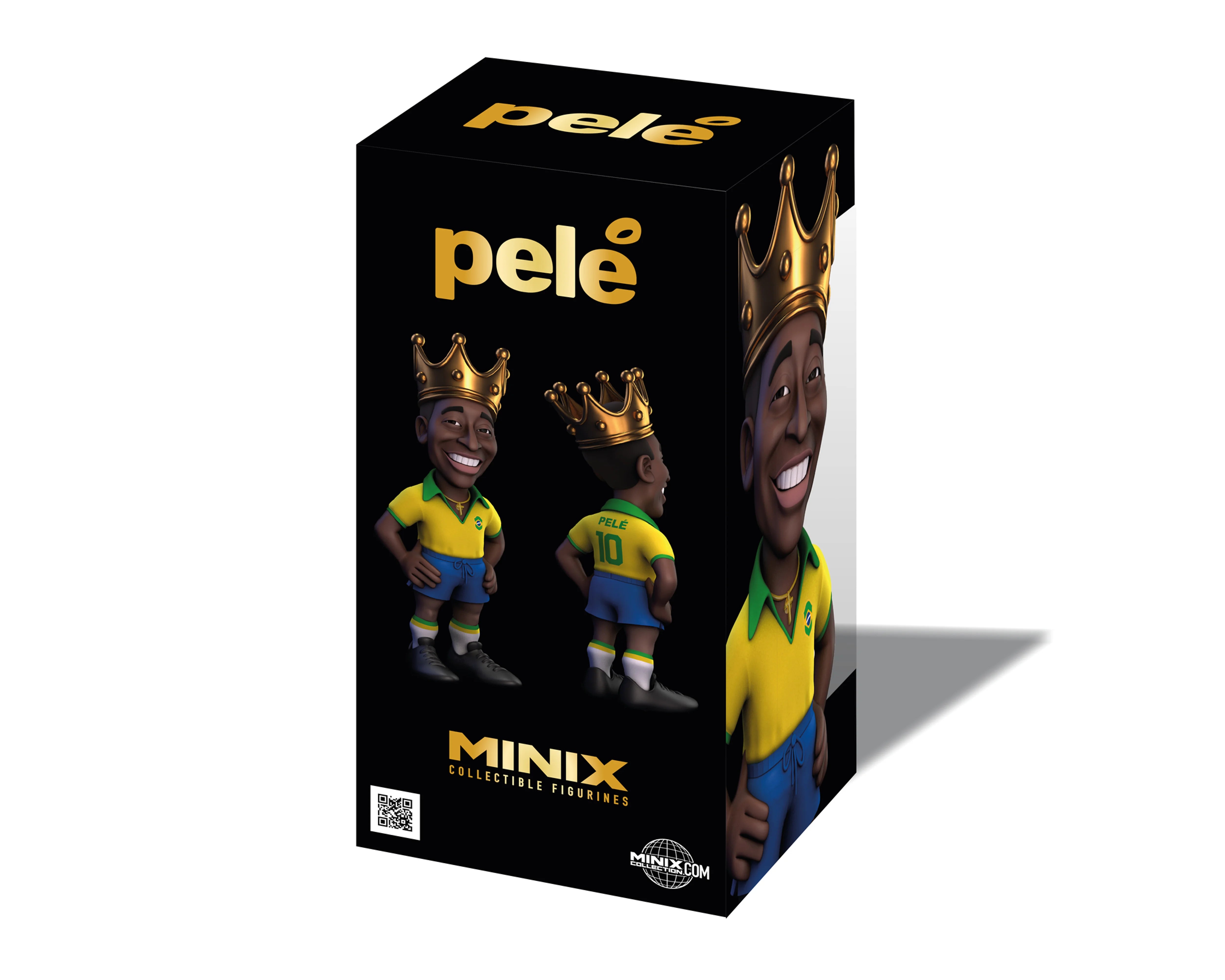 Minix - Football Legends #110F - Pelé Special Edition - Figurines PVC 12 cm